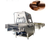 Kapasitas besar p400 mesin orrobing cokelat dengan terowongan pendingin